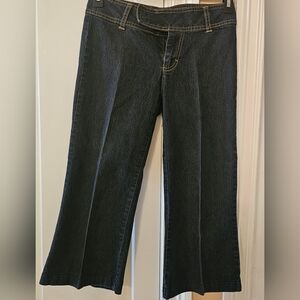 Bisou Bisou Flared Crop Jeans Size 2